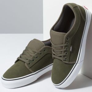 vans chukka green